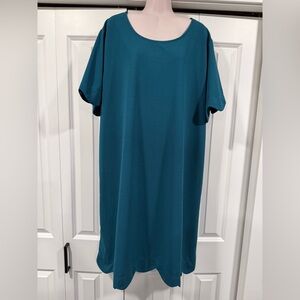 Glitzy Girlz scalloped edge dress knee length 4X